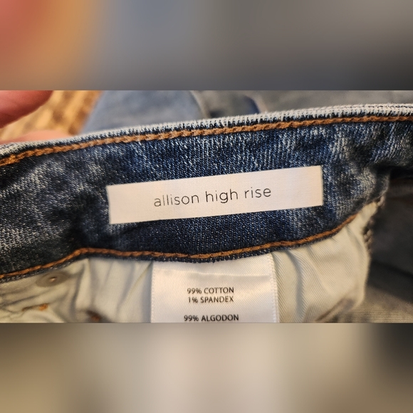 Sts Blue Allison High Rise Straight Leg Jeans Size 27 - Picture 8 of 9